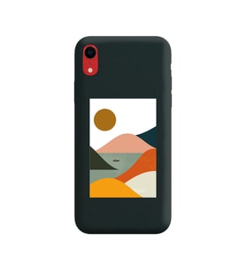 Siyah Lansman Kılıf iPhone XR