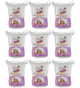 Lüx Bebek Temizleme Pamuğu 540 Adet (9Pk*60)