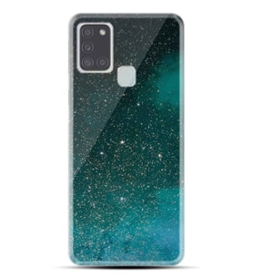 Kılıfland Samsung Galaxy A21S Kılıf Silikon Resimli Kapak Green Sky Stok 1080
