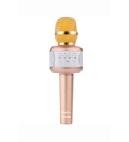 Doppler Ktv250 Altın Bluetooth Karaoke Mikrofon-Işık&SüngerHediye