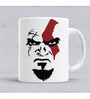 God Of War Kratos Kupa Bardak Porselen