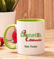 Genetik Mühendisine Hediye Renkli Kupa Bardak