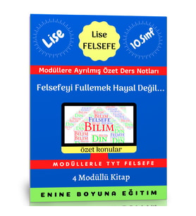 10. Sınıf Felsefe Enine Boyuna Modüler Kitap Seti (4 Kitap)
