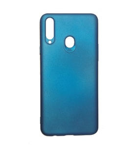 Samsung Galaxy A20S Premium Silikon Kılıf (Mavi)