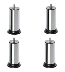 Yatak Baza Ayağı Metal Civatalı Metrik 10mm (4 Adet) 12 CM