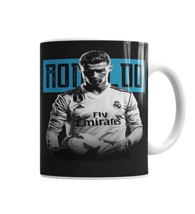 Cristiano Ronaldo  Melhor Do Mundo Kupa Bardak Porselen