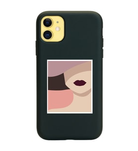 Siyah Lansman Telefon Kılıfı Iphone 11