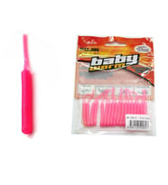 Fujin Baby Worm 5.2 Cm Floating LRF Silikon Yem Pink Glow