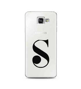 Samsung A3 (2016) Harf Tasarımlı Telefon Kılıfı S-Harfi 