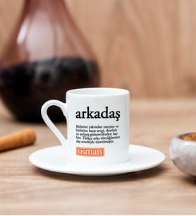 Arkadaş Kelime Anlamı Türk Kahvesi Fincanı
