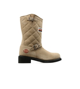 Harley Davidson Krem Unisex Çizmesi Laconıa-Crosta