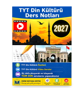 2026 TYT Din Kültürü ve Ahlak Bilgisi Ders Notları (Video Dersler)