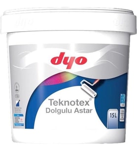 Dyo Teknotex Dolgulu İç Dış Astar 15 Lt Beyaz