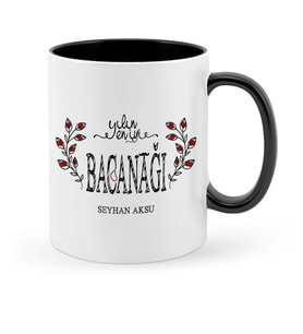 BK Gift Kişiye Özel Yılın En İyi Bacanağı Siyah Kupa Bardak