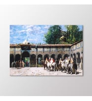 Arty Tablo Cavalieri Circassi Che Aspettano Il Loro Capo Tablo (Karışık)