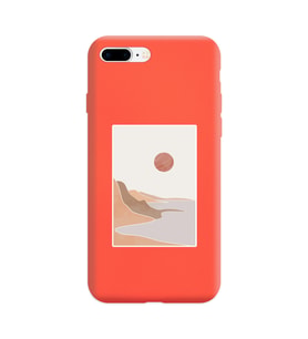 Turuncu Lansman Kılıf iPhone 8 Plus