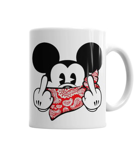 Mouse Obseno Kupa Bardak Porselen