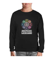 Matematik - Pi 3 Siyah Çocuk Sweatshirt