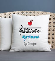 Müzik Öğretmeni Yastık