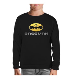 Bassman Siyah Çocuk Sweatshirt