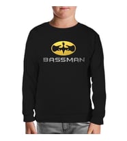 Bassman Siyah Çocuk Sweatshirt