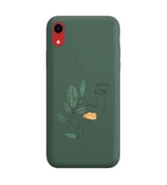 Koyu Yeşil Lansman Telefon Kılıfı Iphone XR