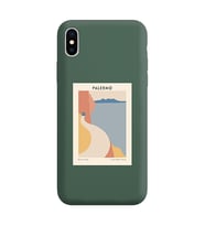Koyu Yeşil Lansman Telefon Kılıfı Iphone XS