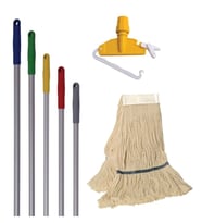 Safell Temizlik Seti  Mop - Mop Aparatı - Mop Sopası - 130 cm