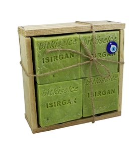 Bitkiselce El Yapımı Isırgan Otu Sabunu 950 gr. 8 kalıp sabun