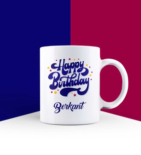 Kişiye Özel Happy Birthday Kupa Bardak 85734