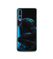 Örümcek Adam Tasarım Süper Şeffaf Silikon Telefon Kılıfı Huawei P20 Pro 