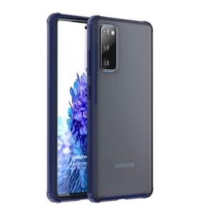 Microsonic Samsung Galaxy S20 FE Kılıf Frosted Frame Lacivert