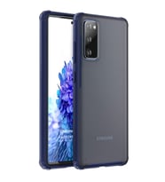 Microsonic Samsung Galaxy S20 FE Kılıf Frosted Frame Lacivert