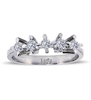 Lova G Renk 0,35 Karat Pırlanta Beştaş Yüzük - 1070068