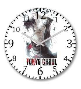 Tokyo Ghoul Uta1 Duvar Saati Bombeli Gercek Cam