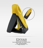 BK Gift Kişiye Özel Trodat Neon Sarı Cep Kaşe