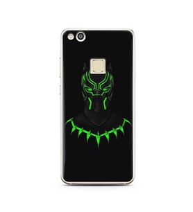 Black Panter Tasarım Süper Şeffaf Silikon Telefon Kılıfı Huawei P10 Lite 