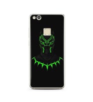 Black Panter Tasarım Süper Şeffaf Silikon Telefon Kılıfı Huawei P10 Lite 