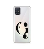 Samsung A51 Harf Tasarımlı Telefon Kılıfı G-Harfi 