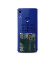 No.1 Mp3 Tasarımlı Süper Şeffaf Silikon Telefon Kılıfı Huawei Honor 8A
