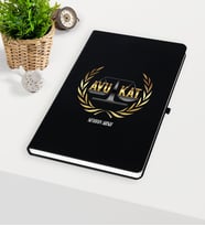 BK Gift Kişiye Özel Avukat Temalı Siyah Defter - 1