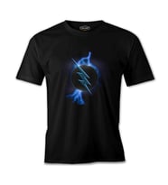 Flash vs Zoom Siyah Erkek Tshirt