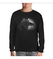 Black Panther Siyah Çocuk Sweatshirt