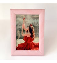 Dekoratif Fotoğraflı Pembe Çerçeve ( 10x15 )