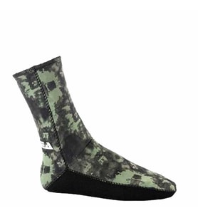 Apnea Çorap Kamuflaj 3MM KAMUFLAJ-2XL (Karışık)