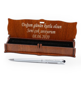 İsme Özel Tükenmez Kalem (Krom)