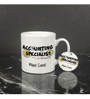 Accounting Specialist Kupa Bardak ve Anahtarlık Set