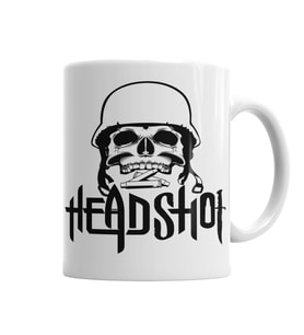 Head Shot Two Kupa Bardak Porselen