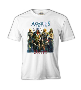 Assassin's Creed - Unity Beyaz Erkek Tshirt
