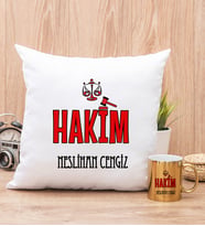 Hakim Yastık ve Gold Kupa Bardak